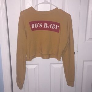 Fashion Nova crop top sweater